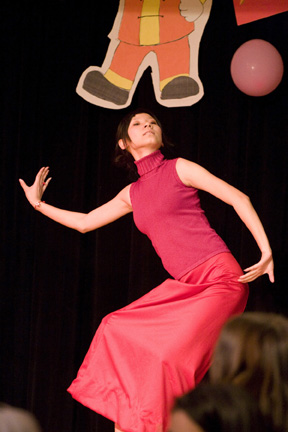 A performer at last year's Chinese Night Festival.