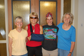 From left, Lynne Parker, Judie Cantrill, Amy Jo Popa and Jan Smith.