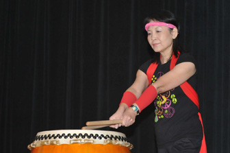 Taiko drumming will be part of the evening.