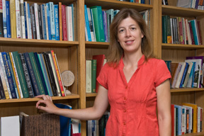 Kate Reedy-Maschner in her office.