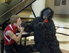 A rehearsal shot from 'Cabaret.'