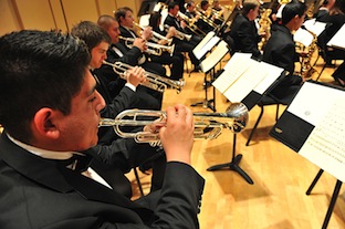 ISU Symphonic Band in action.