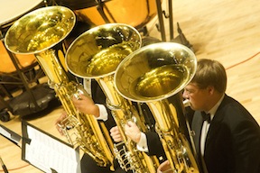 Members of the ISU Symphonic Band