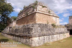 Mayan Ruins by Anne Merkley