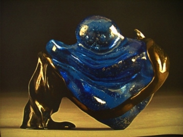 Sculpture by Kristol Coker, courtesy of ISU department of Art