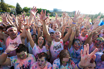 Tuesday's SAB Paint Party was a hit.