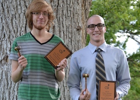 Brandon Biggs, left, and Patrick Loftus