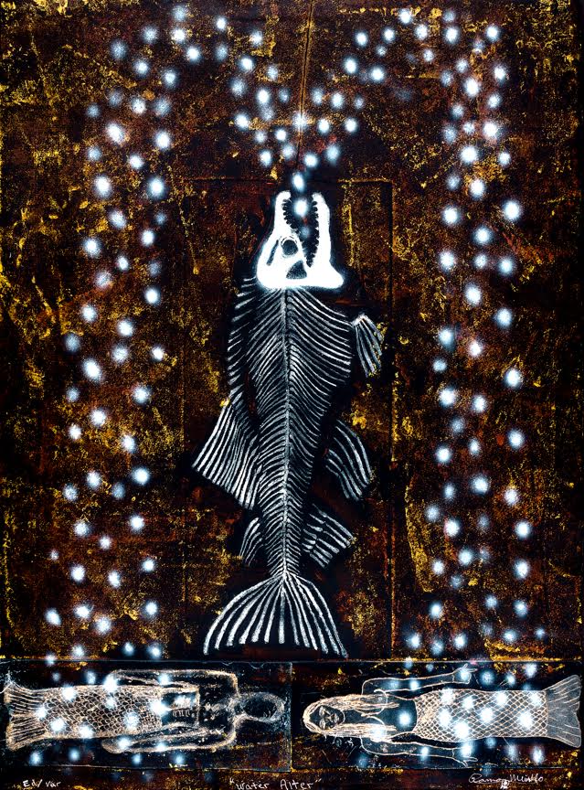 Ramon Murillo fish print.